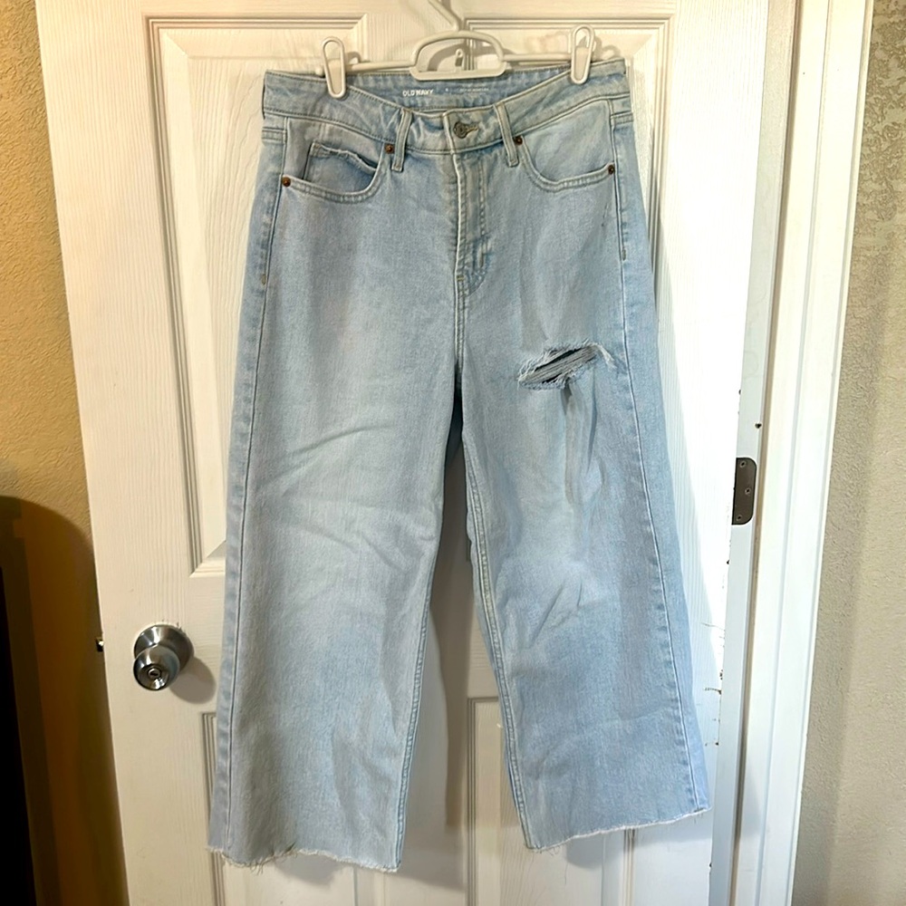 Old Navy Sky High Wide Leg Secret Smooth Pockets